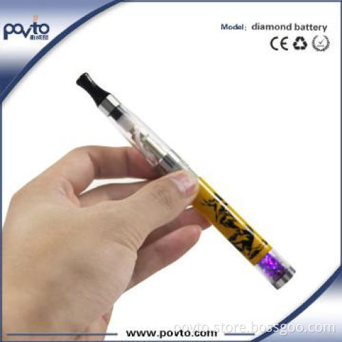 new style 1100 puffs e cig  battery for ladies  Diamond Battery